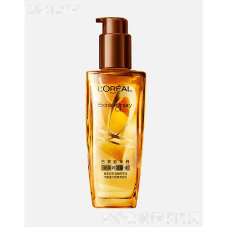 歐萊雅奇煥潤發精油（針對極干發質）100ml觸手可及的絲絨觸感