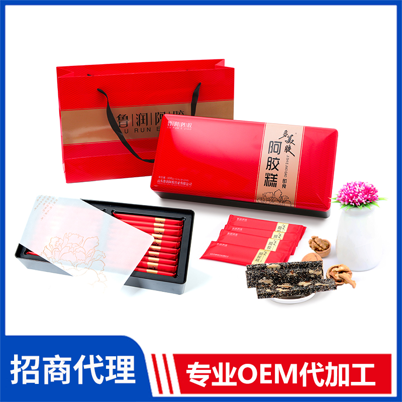 魯潤即食阿膠糕 OEM定制阿膠糕 廠家批發阿膠貨源