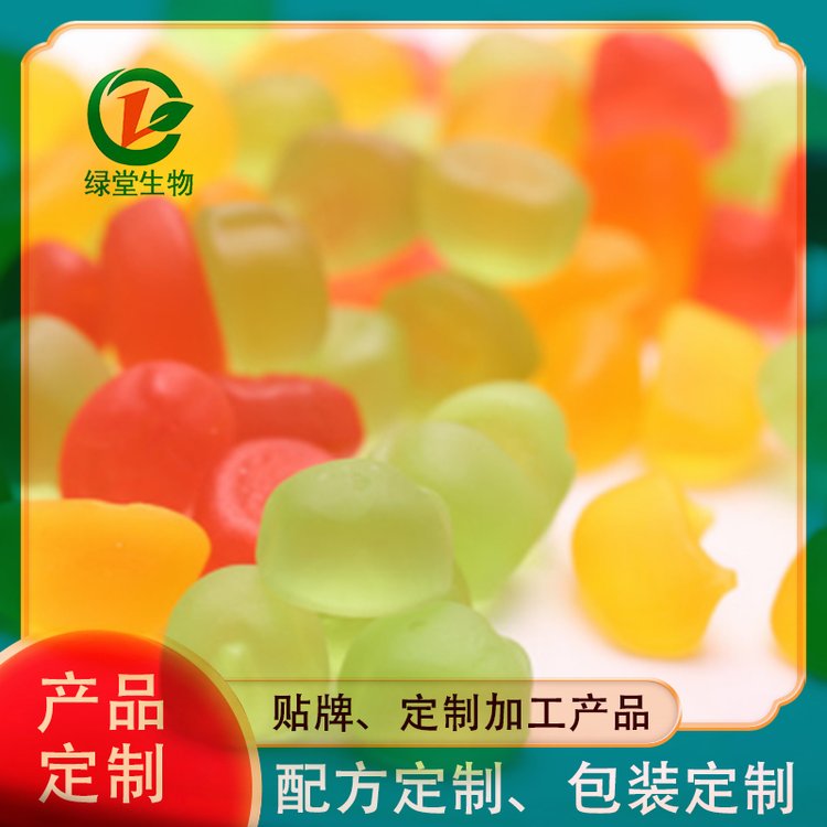 橡皮糖喜糖糖果夾心軟糖oem代工