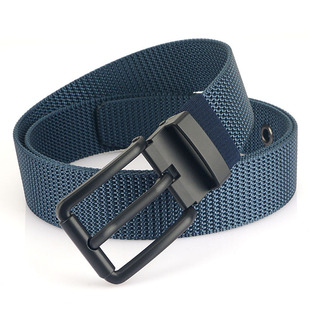 2023新款針扣男士尼龍休閑腰帶速干耐用耐磨時尚通勤皮帶oem代加工