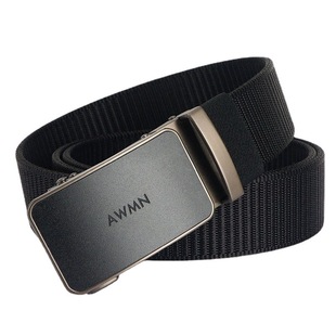 2021新款自動扣尼龍休閑男士腰帶 時尚青年皮帶oem代加工