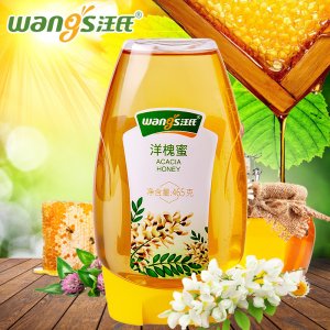 汪氏蜂蜜純洋槐蜜465g/瓶OEM代加工