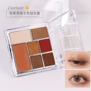 高顏值七色眼影OEM代加工