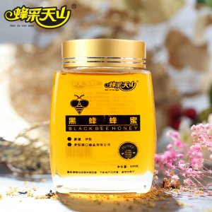 新疆特產(chǎn)伊犁蜂采天山黑蜂蜂蜜500gOEM代加工