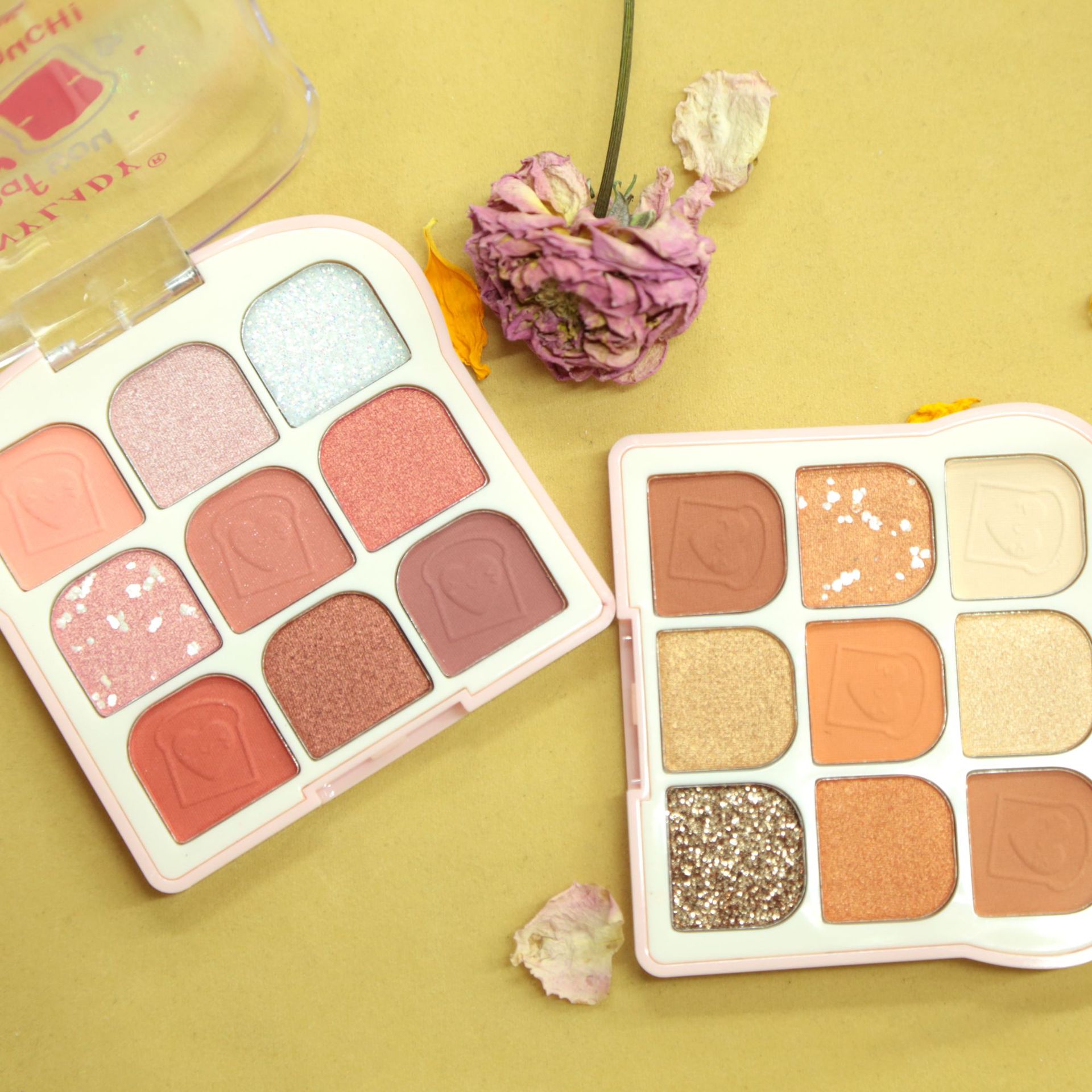 anylady可DIY平價彩妝眼影盤九色眼影珠光高質(zhì)量眼影OEM代加工