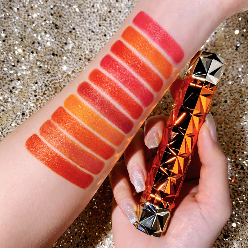 AGAG立體魔法十色口紅啞光顯白不沾杯三色唇膏變色彩妝廠貨直銷OEM代加工