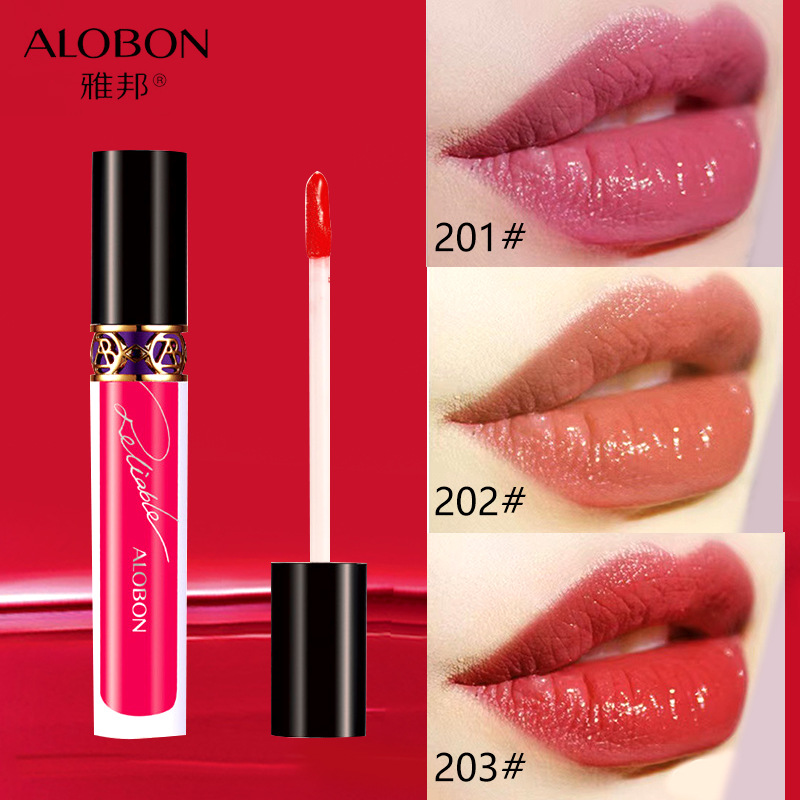 雅邦 水霧唇露口紅學生爆款正品批發(fā)水光唇釉不掉色不粘杯OEM代加工