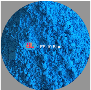 佰霖熒光 FF-19 熒光粉 霓虹色 熒光藍OEM代工廠
