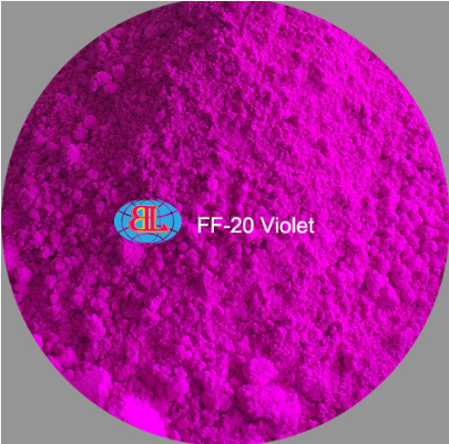 佰霖熒光 FF-20油墨油漆熒光顏料色彩鮮艷熒光紫OEM代工廠