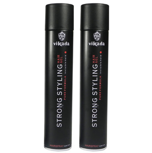 vikada定型發膠自然持久勁酷噴霧清香蓬松造型啫喱水摩絲男士干膠OEM代加工