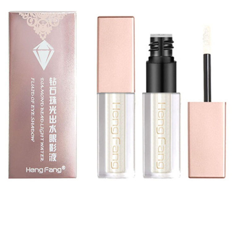 恒芳鉆石珠光出水眼影液眼線液眼影粉閃亮水潤金蔥粉高光眼影液OEM代加工
