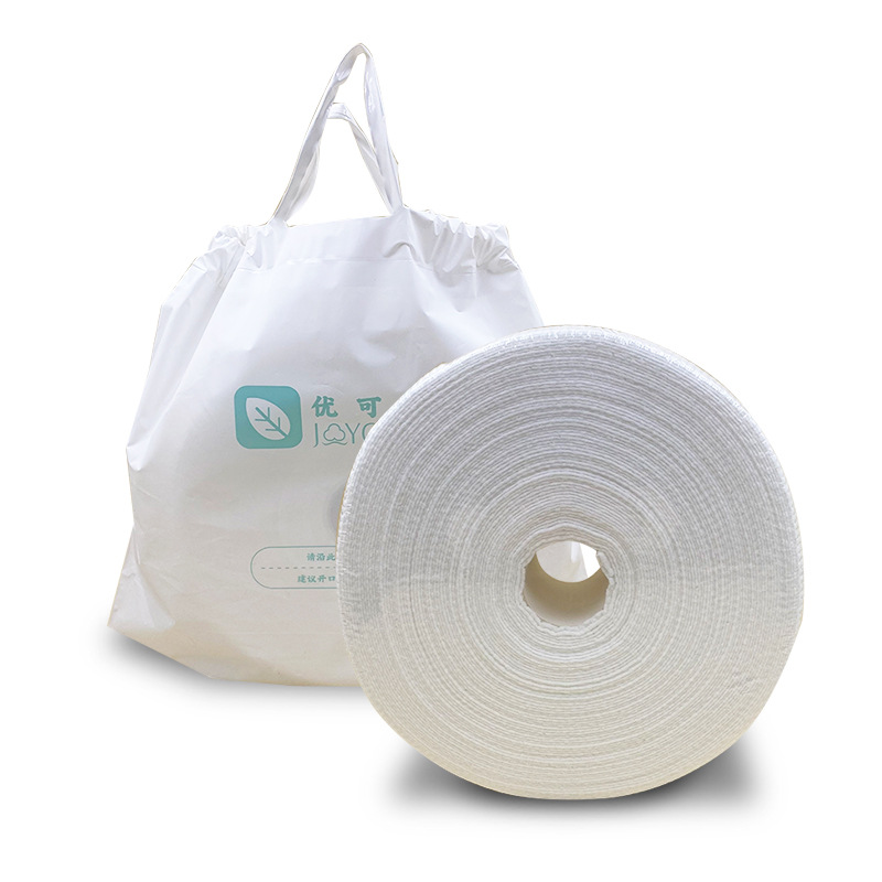 洗臉巾630g加厚一次性大卷潔面巾珍珠紋棉柔巾加大柔巾卷批發OEM代加工