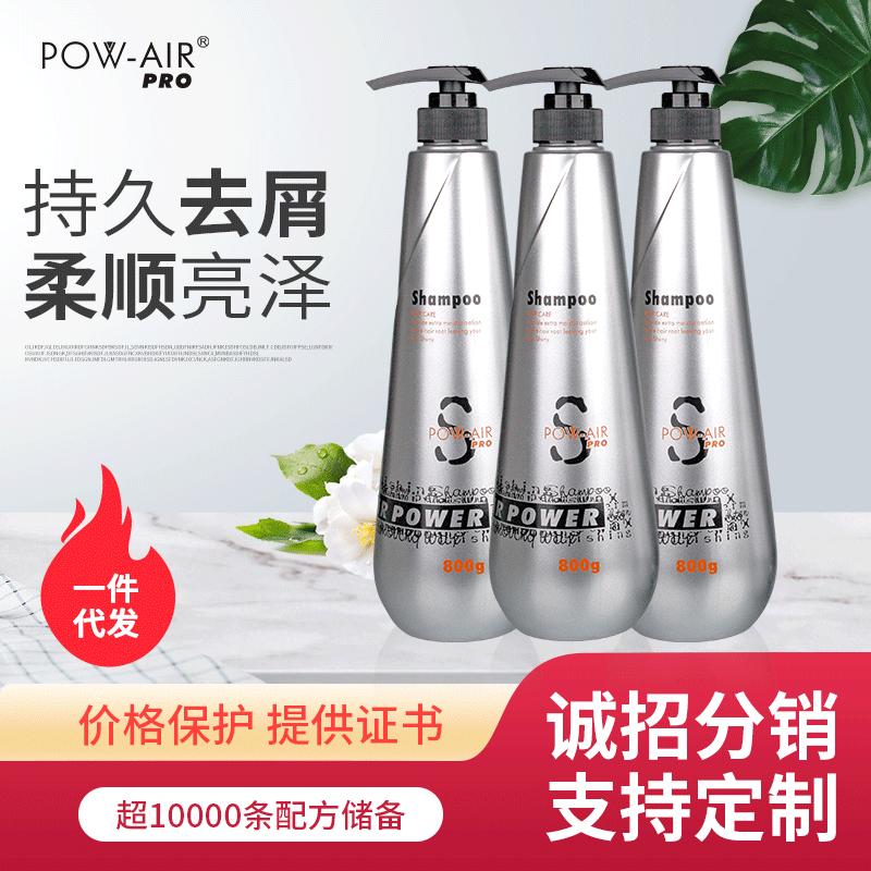 POW-AIR去屑順滑洗發水滋養亮澤洗發乳OEM代工廠