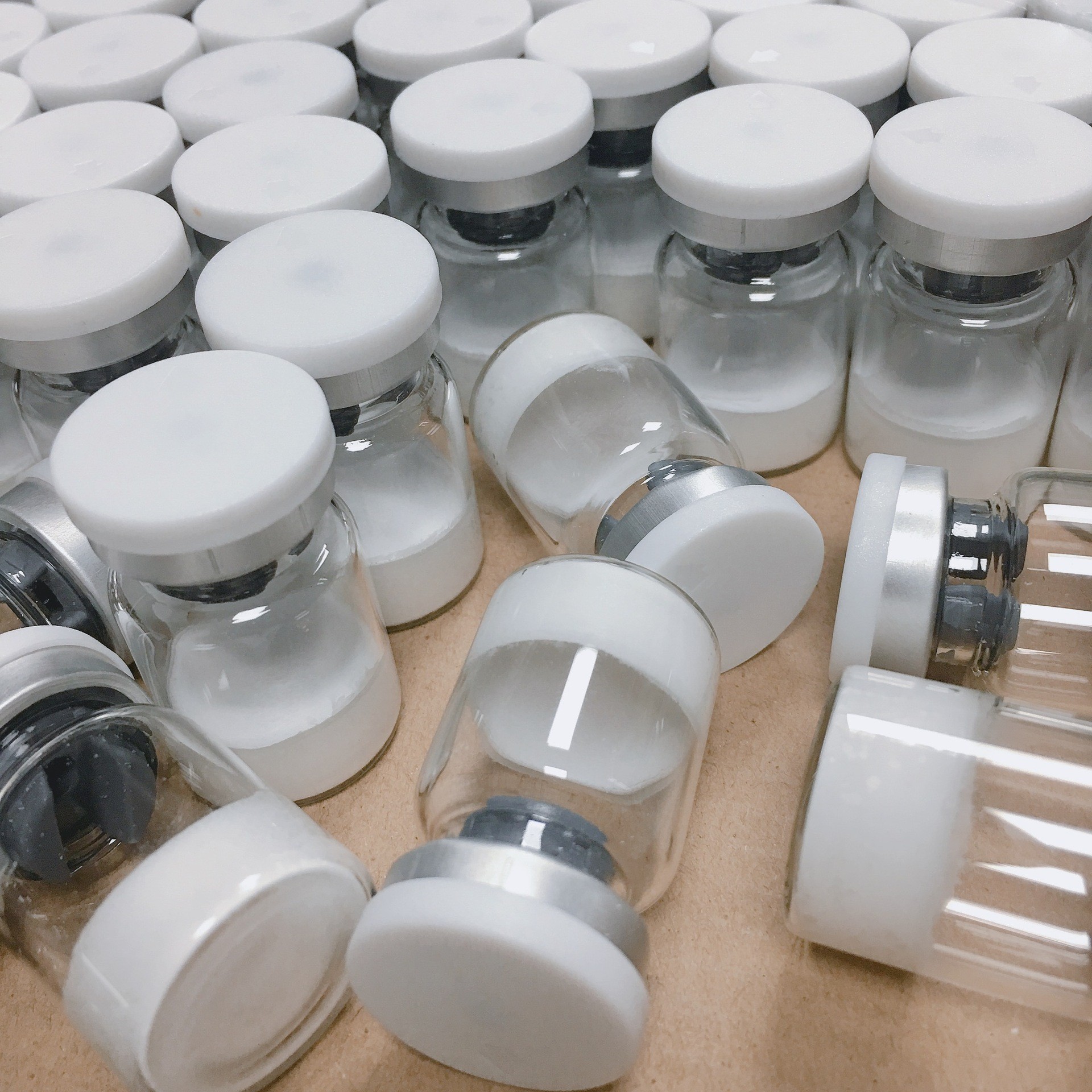 5ml寡肽修護(hù)凍干粉 修復(fù)敏感肌膚紅血絲激素臉 20萬單位藍(lán)銅肽OEM代加工