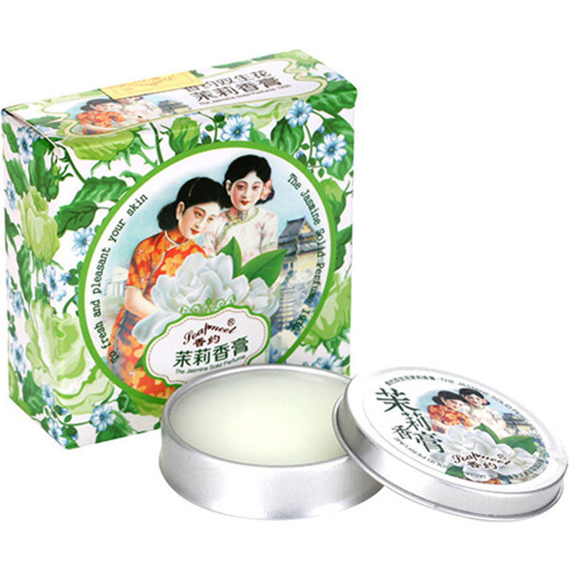 多款香約茉莉玫瑰艾草檀香香膏女士人固體香水OEM代加工