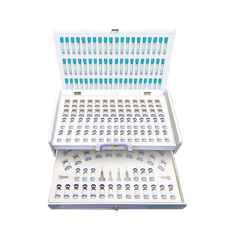 藍銅肽凍干粉精華美容院液面部套盒OEM代加工