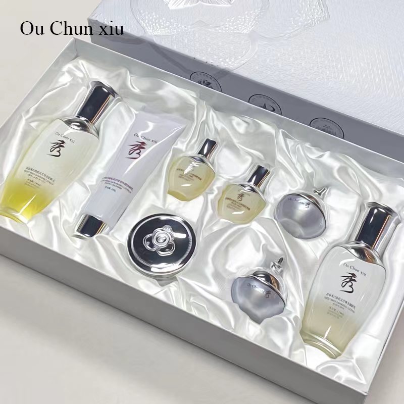 歐春秀白池花靈芝御齡尊享八件套OEM代加工
