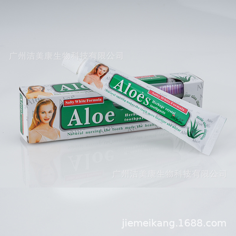 105克單人頭水晶蘆薈牙膏OEM代工廠