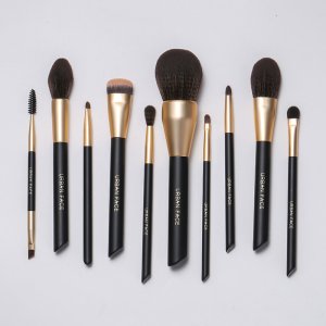 跨境熱銷10支纖維毛化妝刷套裝超大號散粉刷粉OEM代加工