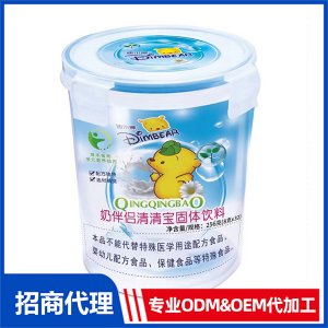 奶伴侶清清寶貼牌代加工 清清寶加工定制