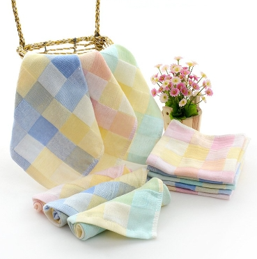 方巾純棉兒童毛巾 型號2u8965 賽奧童巾洗臉巾柔軟吸水可愛OEM代加工