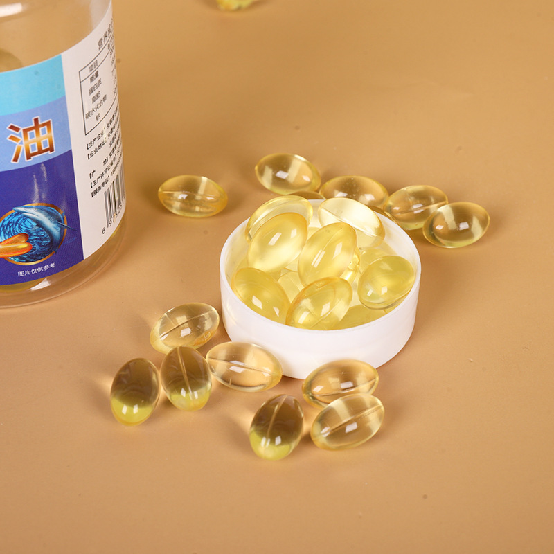 多烯魚油凝膠糖果深海魚油軟膠囊源頭廠家批發直播一件代發OEM代加工