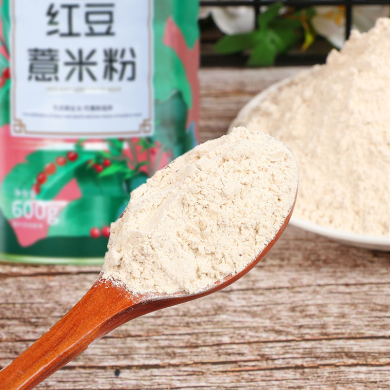 紅豆薏米粉紅棗枸杞粉沖飲 瓶裝營養代餐粉600g工廠加牌加工OEM代加工