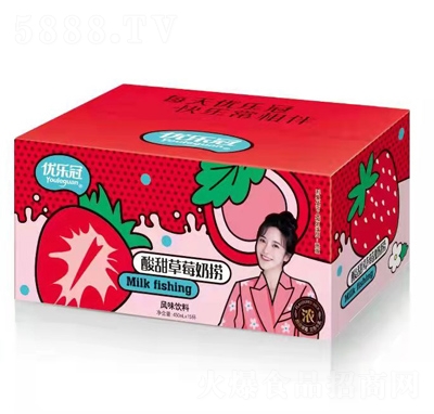 酸甜草莓奶撈（箱）OEM代加工
