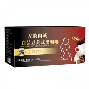 左旋肉堿白蕓豆黑咖啡美式速溶咖啡0蔗糖飲品源頭工廠一件代發(fā)