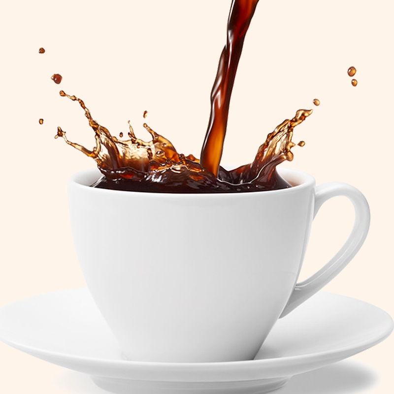 白蕓豆黑咖啡 左旋奶咖濃香速溶咖啡粉 代餐飽腹固體飲料代發加工OEM代加工