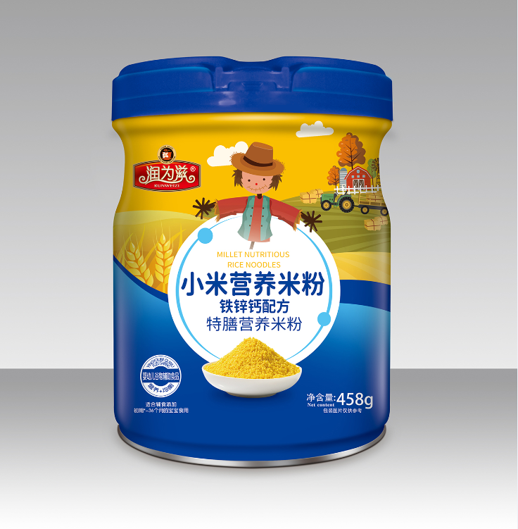 嬰幼兒谷物輔助食品-小米營養米粉OEM代加工