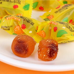 廠家直銷 陳皮山楂薏仁軟糖 爆漿糖果 零食現(xiàn)貨批發(fā) 可貼 可代