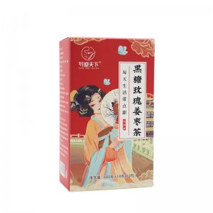 oem代加工黑糖玫瑰姜茶 一件代發組合紅棗枸杞黑糖姜棗茶定制