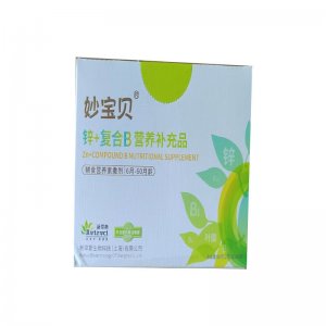 妙寶貝鋅+復合B營養(yǎng)補充品輔食營養(yǎng)素30袋