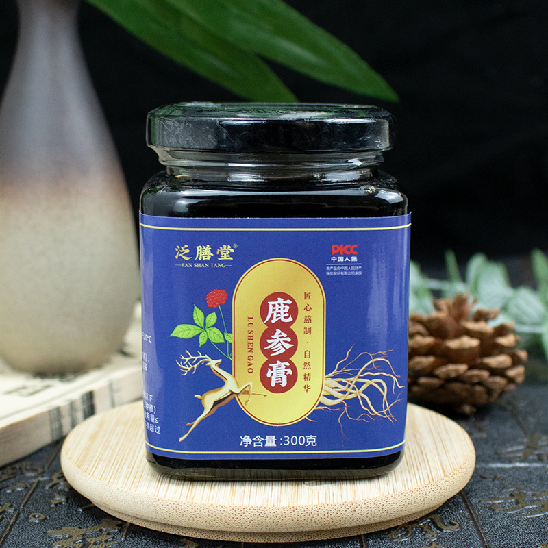 鹿參膏男性滋補黃精枸杞非處方瓶裝滋膏熬制廠家批發(fā)OEM代加工