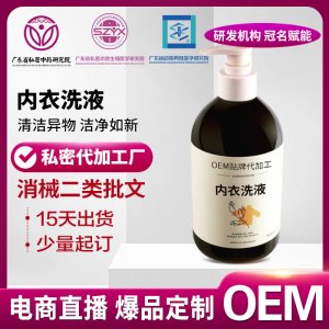 內衣洗滌液女士內褲清洗液除菌去污除異味手洗家用洗衣液oem定制