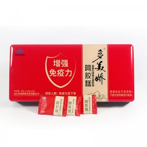 魯潤(rùn)阿膠糕現(xiàn)熬黑芝麻核桃200g代加工