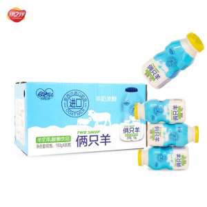 伊之伴兩只羊羊奶乳酸菌飲品100ml*20瓶OEM代加工