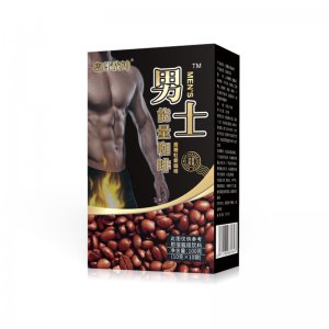 能量咖啡 男士人參復合肽固體飲料定制 黃精牡蠣速溶黑咖啡代加工