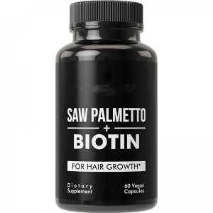 生物素膠囊鋸葉棕提取Saw Palmetto biotin capsules跨境供應代發