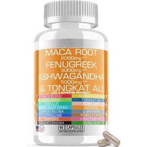 男性健康膠囊瑪卡葫蘆巴南非醉茄東革阿里當歸黑升麻銀杏葉精氨酸