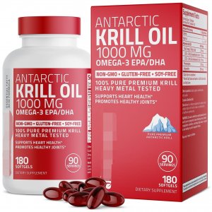 Antarctic Krill Oil南極磷蝦油軟膠囊跨境電商供應工廠定制OEM