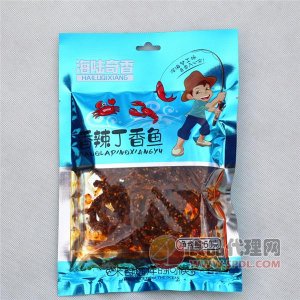 海陸奇香香辣丁香魚50g代加工