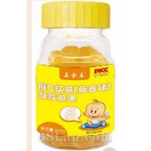 維C軟糖（菠蘿味）凝膠糖果OEM代加工