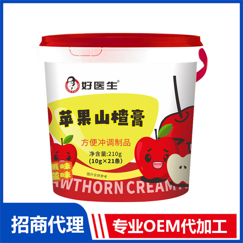 蘋果山楂膏代加工,正規大廠臻享品質