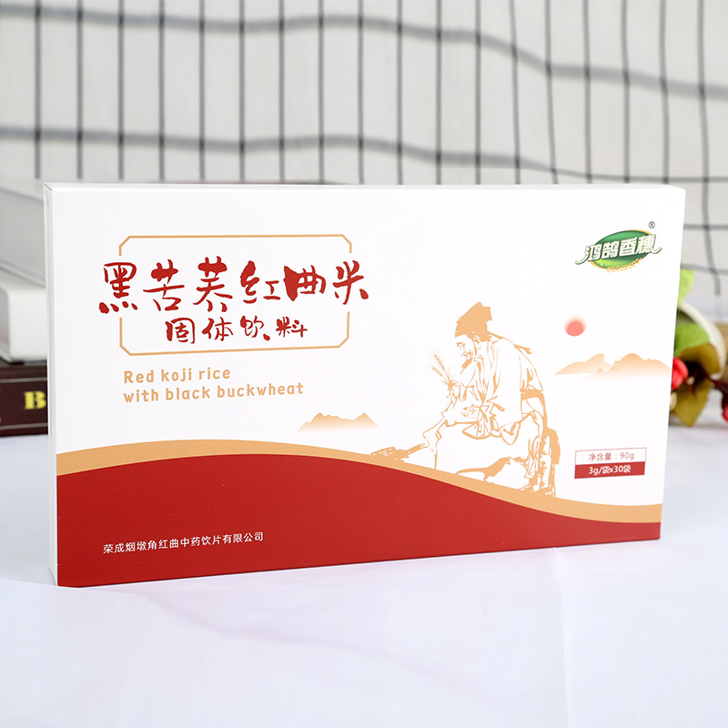 黑苦蕎紅曲米固體飲料OEM代加工