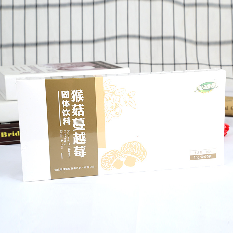 猴菇蔓越莓固體飲料沖調粉劑OEM代加工