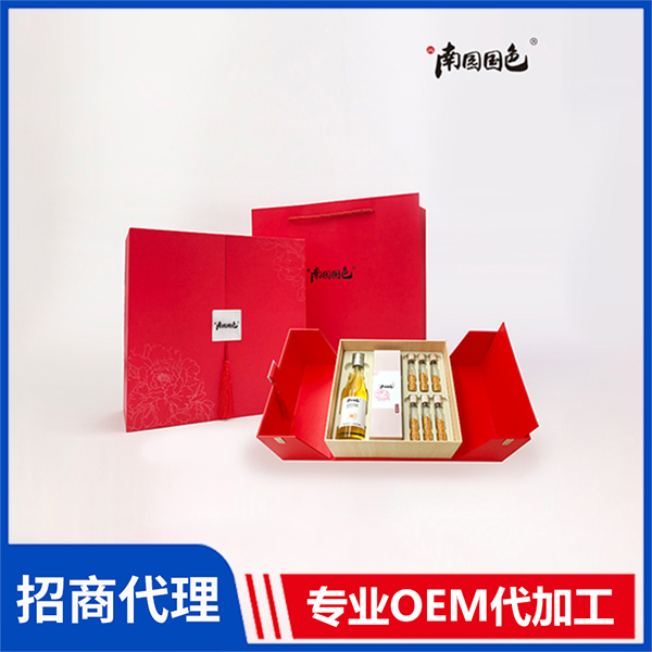 南國國色牡丹籽油禮盒套裝現(xiàn)貨批發(fā) 牡丹籽油牡丹花茶貼牌代加工