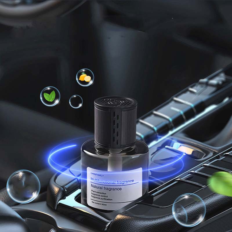 大容量車載香薰無火香薰高檔男士車內擺件香氛清新劑