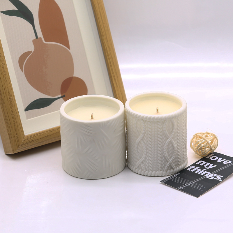 北歐陶瓷杯高級香薰器皿家居裝飾擺件高顏值伴手禮（小號）